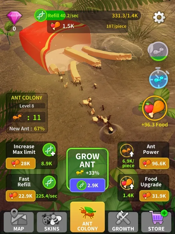 صور Little Ant Colony - Idle Game iPad 