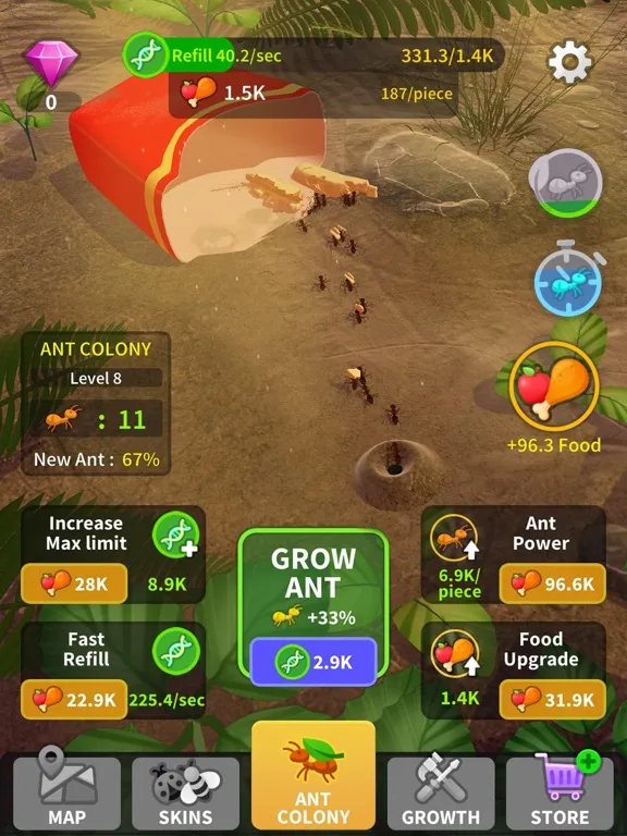 صور Little Ant Colony - Idle Game iPad 