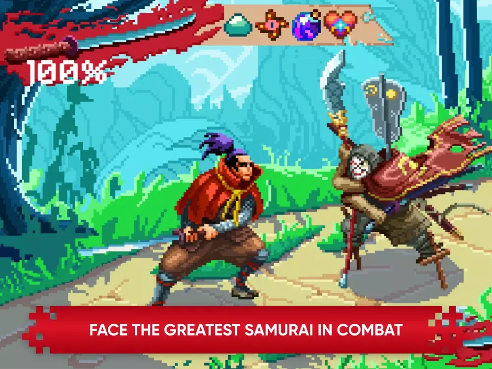 Ảnh chụp màn hình của Duel at Sakura－Samurai Fights iPad 
