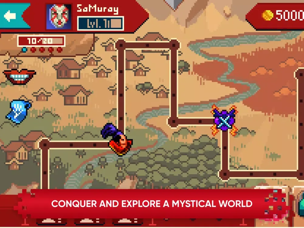 Ảnh chụp màn hình của Duel at Sakura－Samurai Fights iPad 
