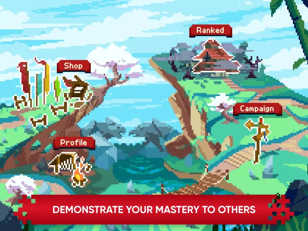 Ảnh chụp màn hình của Duel at Sakura－Samurai Fights iPad 