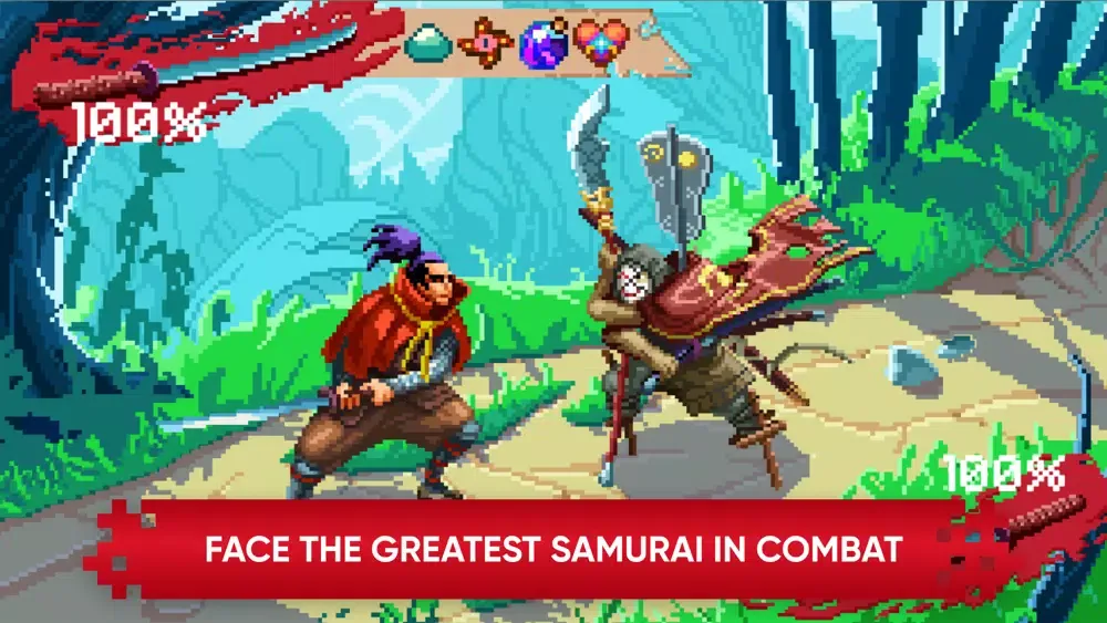 Ảnh chụp màn hình của Duel at Sakura－Samurai Fights