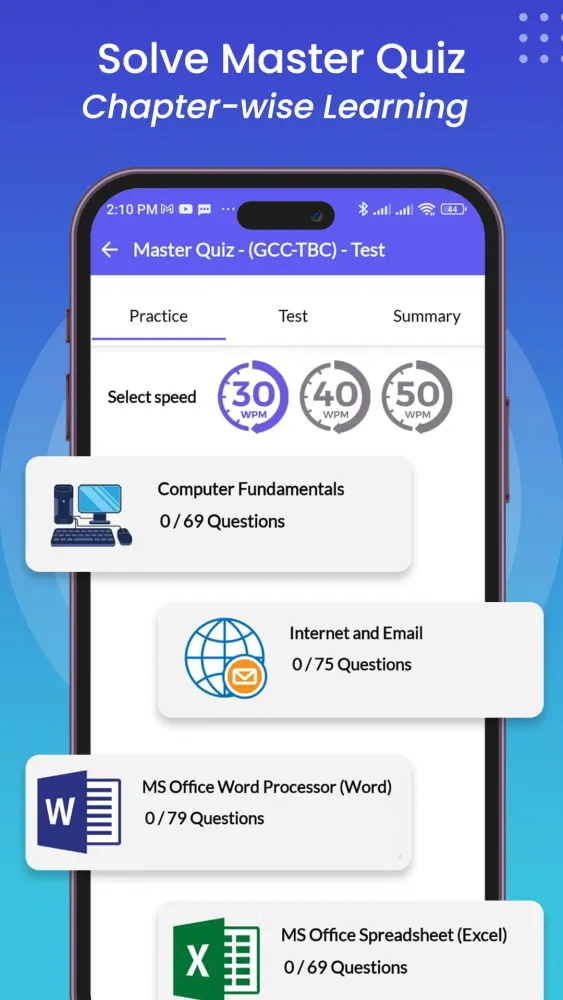 AeroQuiz Screenshots