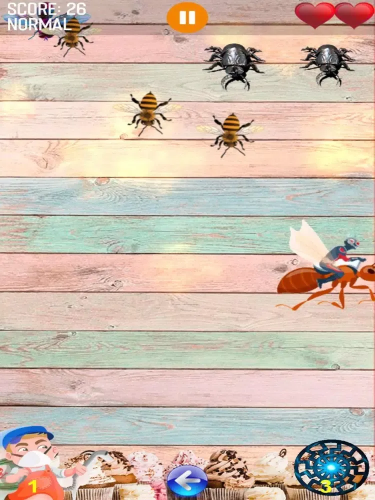 تصاویر Ant Smasher: With Super Hero iPad 