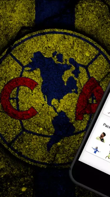 Tangkapan layar Club América Stickers