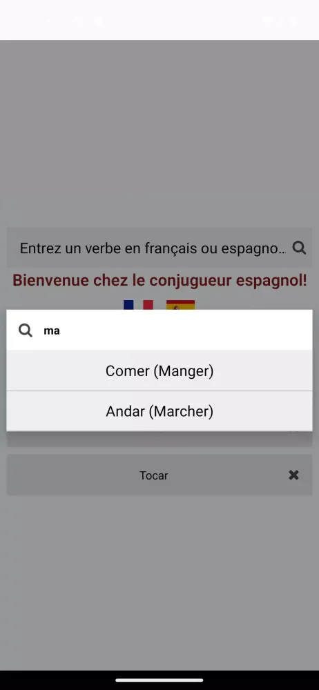 Le conjugueur espagnol Screenshots