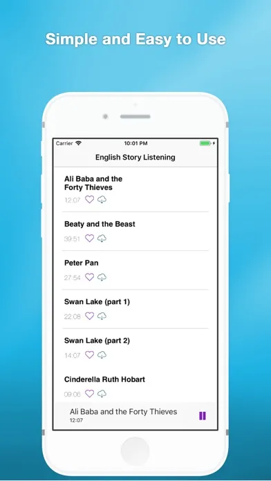 Capturas de pantalla de English Fairy Tale Listening