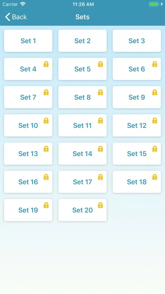 Capturas de pantalla de TOEIC English Listening Test