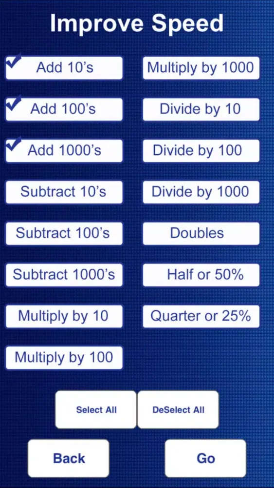 Addition Multiplication Math Facts Master 스크린샷