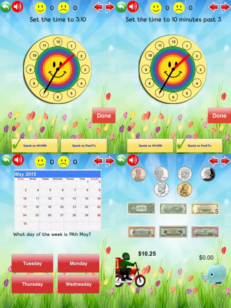 Zrzuty ekranu Core Math Grade 2 Practice Fun iPad 