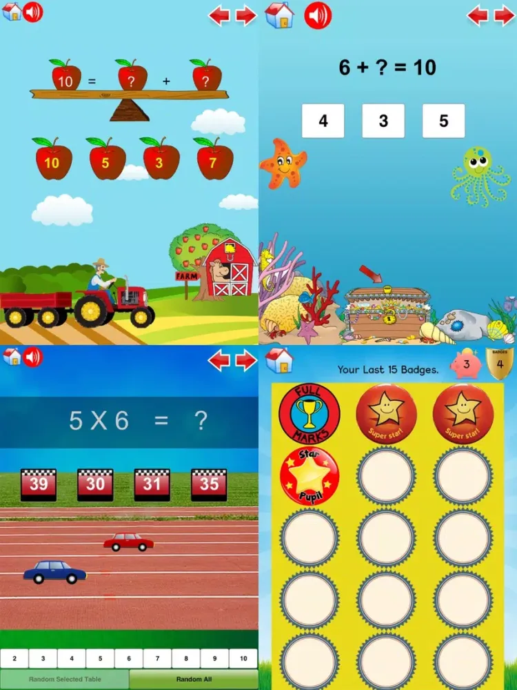 Zrzuty ekranu Core Math Grade 2 Practice Fun iPad 