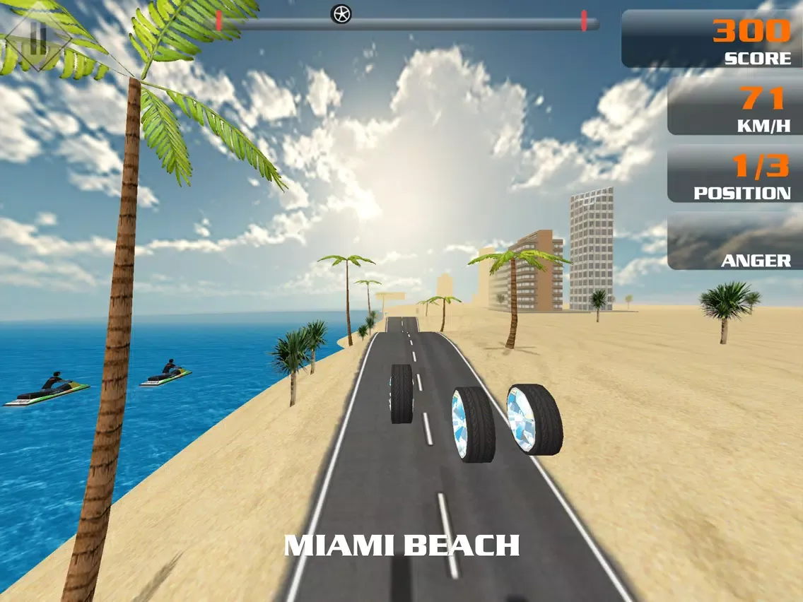 Screenshot di GraviTire 3D HD iPad 