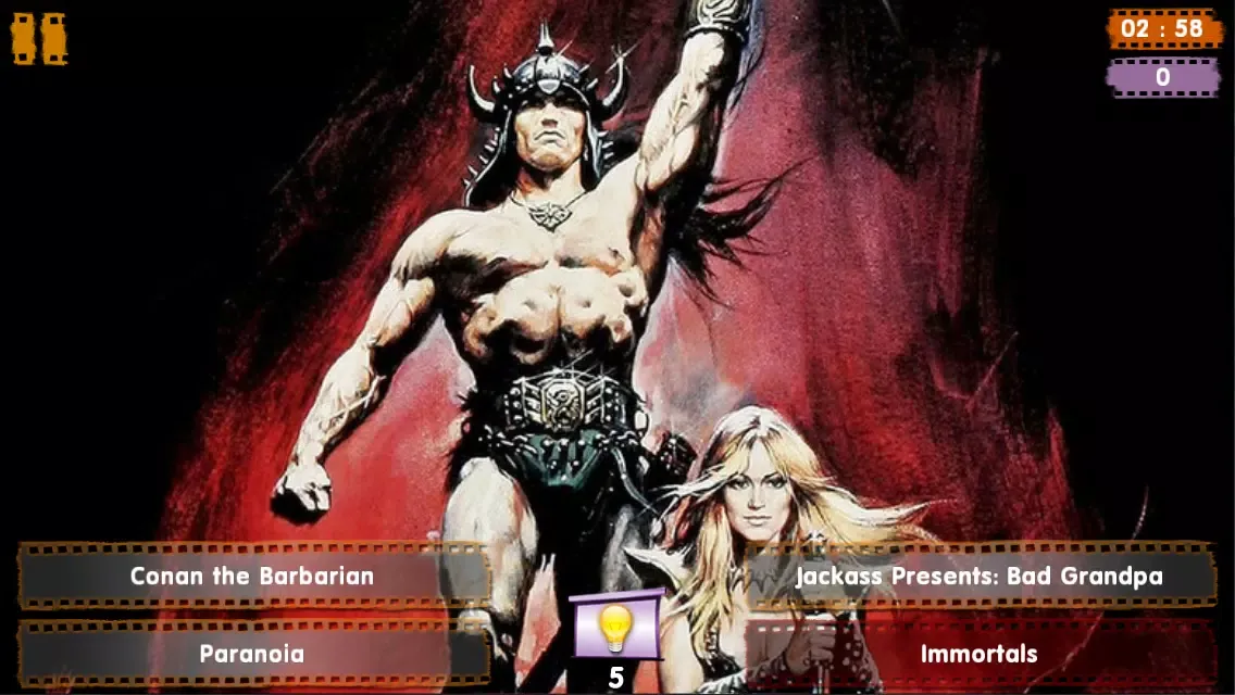 Capturas de tela do My Movie Quiz