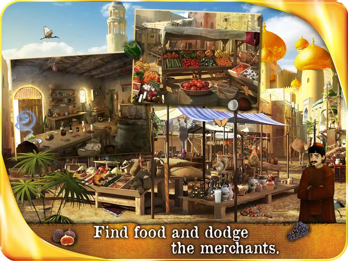 Zrzuty ekranu Aladin and the Enchanted Lamp (FULL) - Extended Edition - A Hidden Object Adventure iPad 