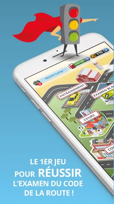 Ảnh chụp màn hình của Code de la Route 2024.