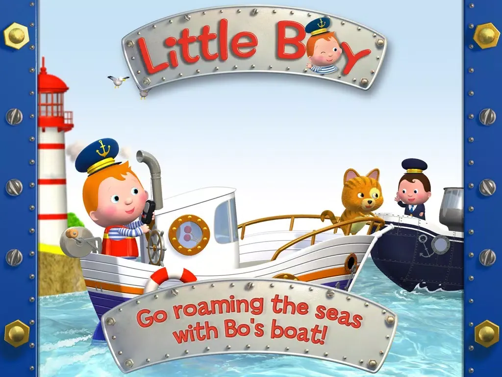 Ảnh chụp màn hình của Bo's boat - Little Boy iPad 