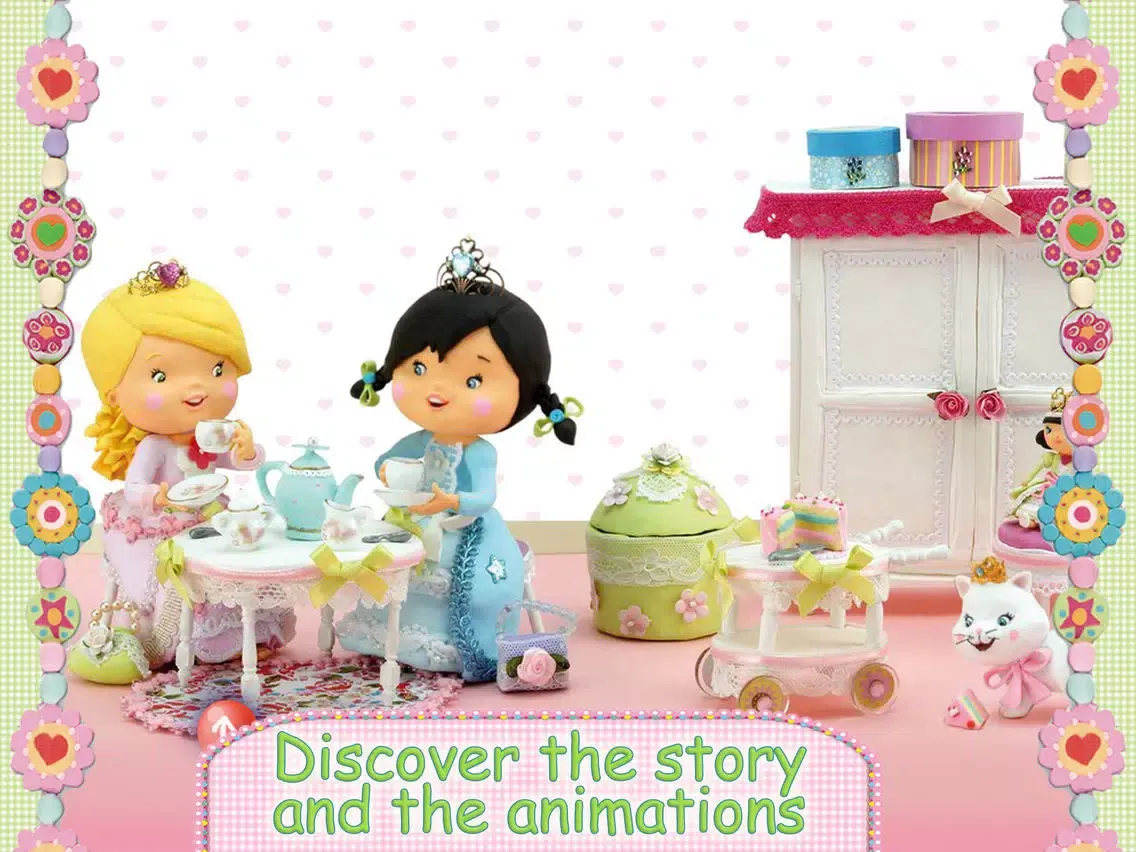 Zrzuty ekranu Tess plays at being a princess - Little Girl iPad 