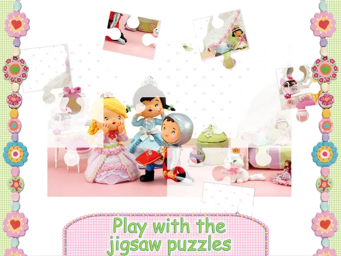 Zrzuty ekranu Tess plays at being a princess - Little Girl iPad 