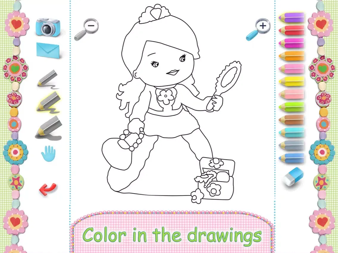 Zrzuty ekranu Tess plays at being a princess - Little Girl iPad 