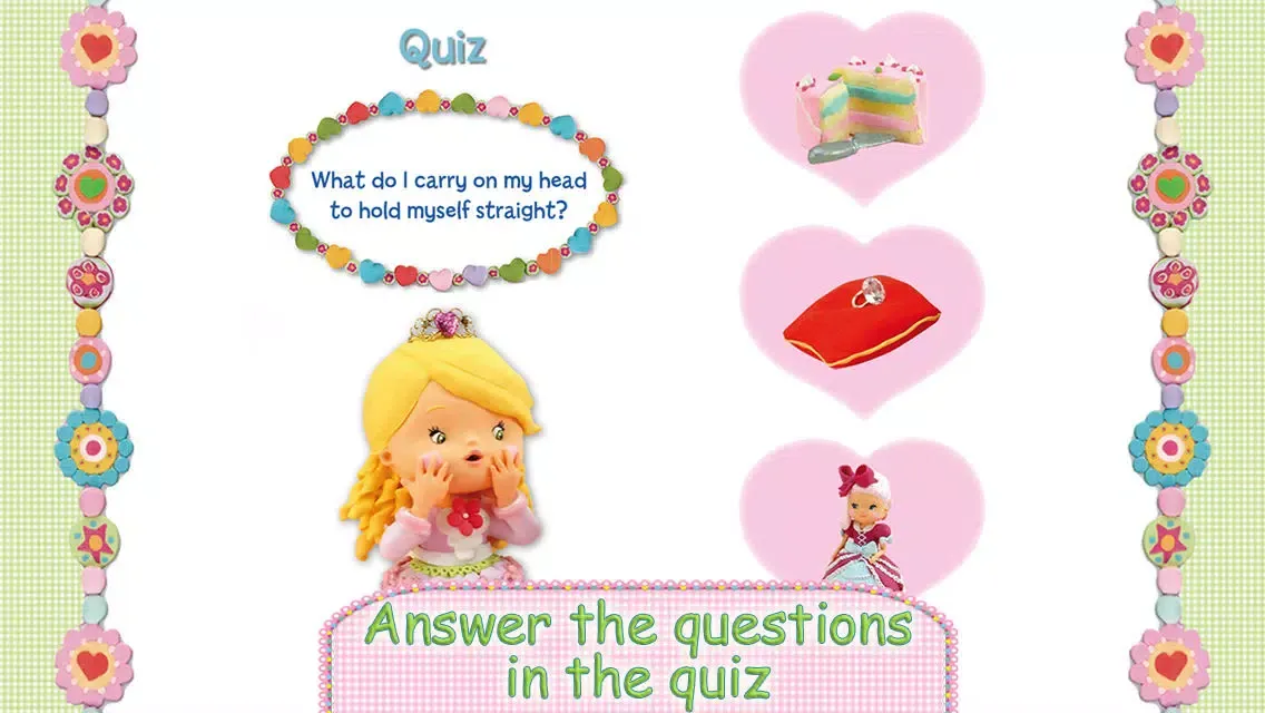 Zrzuty ekranu Tess plays at being a princess - Little Girl