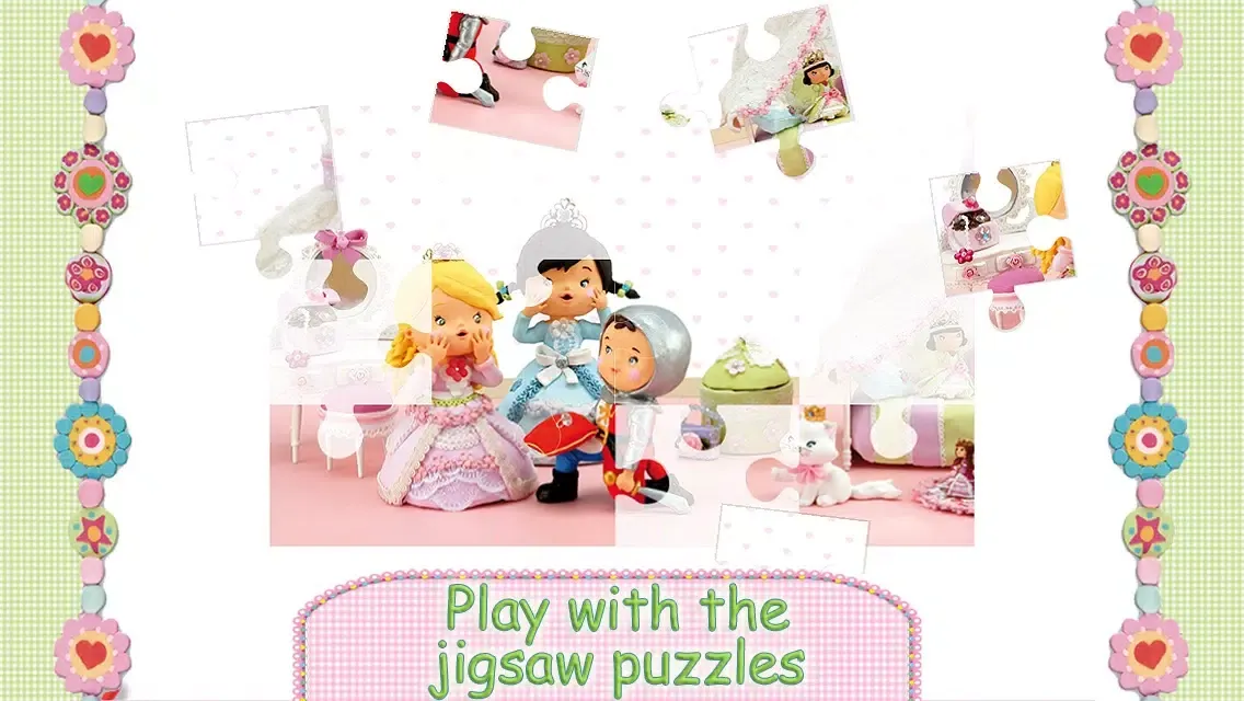 Zrzuty ekranu Tess plays at being a princess - Little Girl