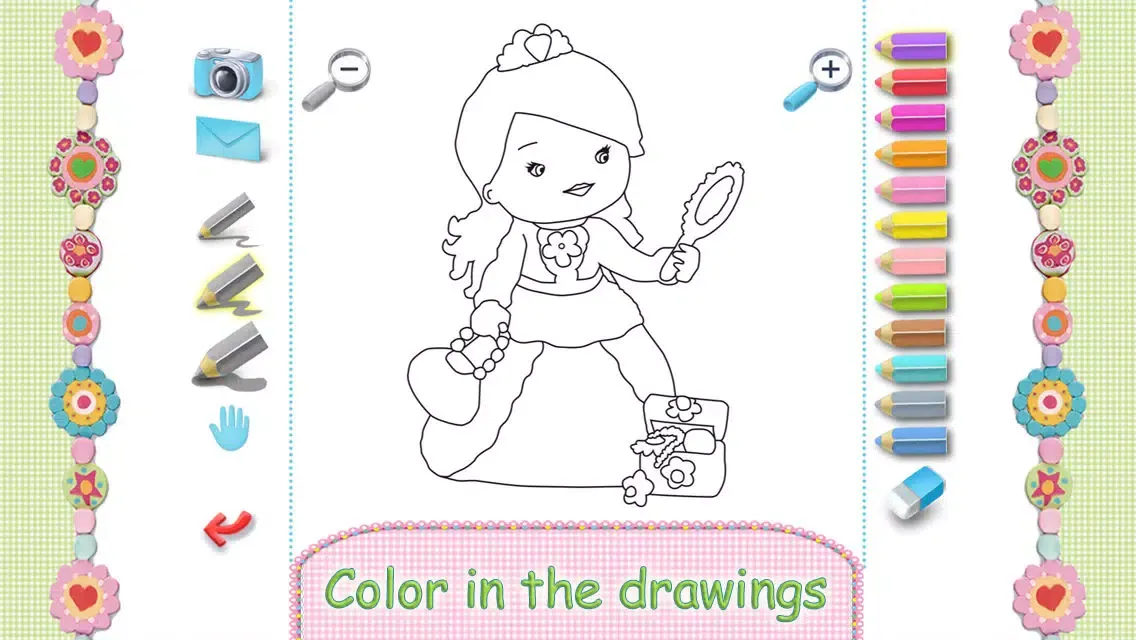 Zrzuty ekranu Tess plays at being a princess - Little Girl