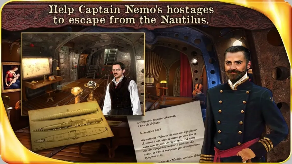 20 000 Leagues under the sea (FULL) - Extended Edition - A Hidden Object Adventure Screenshots