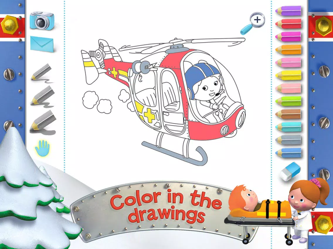 Tangkapan layar Roger's helicopter - Little Boy iPad 