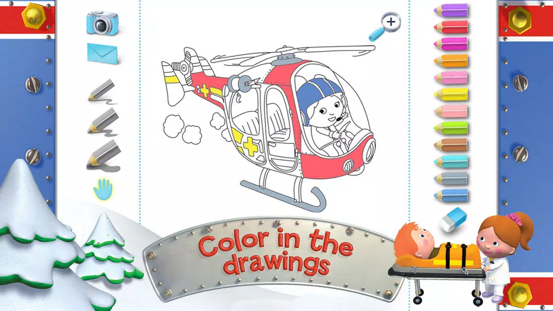Tangkapan layar Roger's helicopter - Little Boy