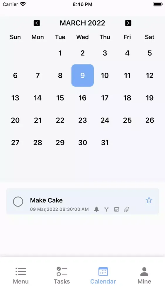 TLA - Todo List App Screenshots