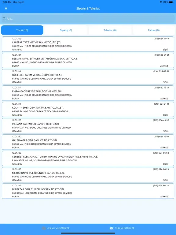 Ahtapot Asistan iPad  スクリーンショット