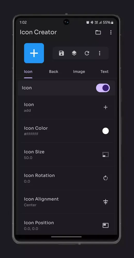 Icon Creator 스크린샷