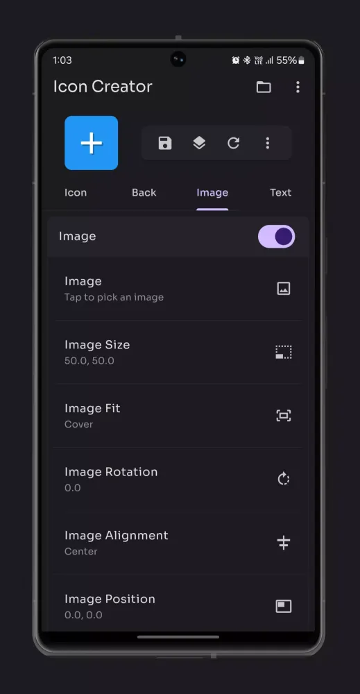 Icon Creator 스크린샷
