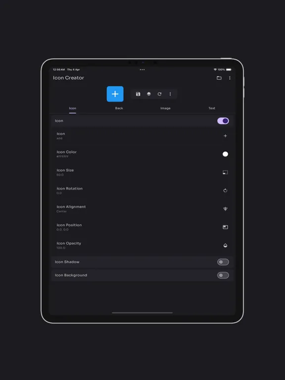 Tangkapan skrin Icon Creator(Pro) iPad 