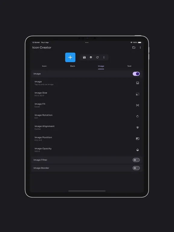 Tangkapan skrin Icon Creator(Pro) iPad 