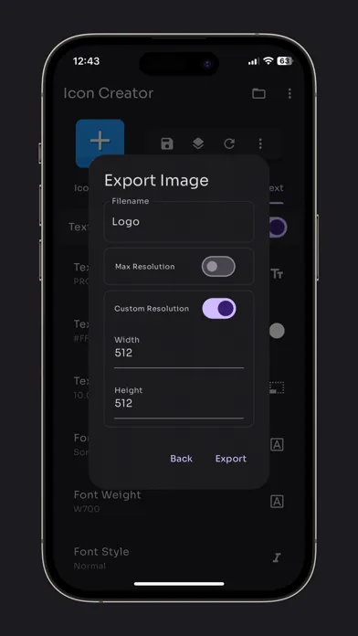 Tangkapan skrin Icon Creator(Pro)