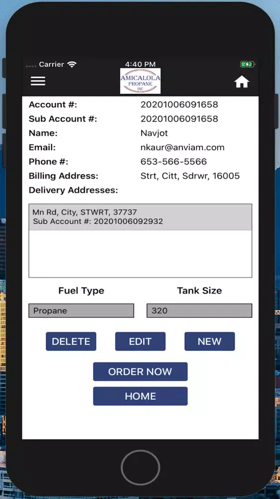Amicalola Propane Screenshots