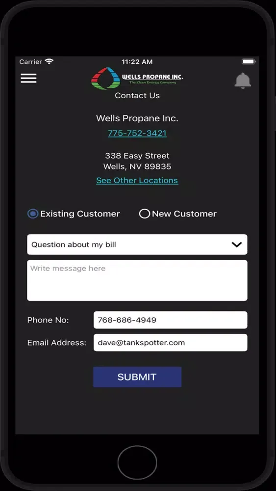 Wells Propane স্ক্রিনশট