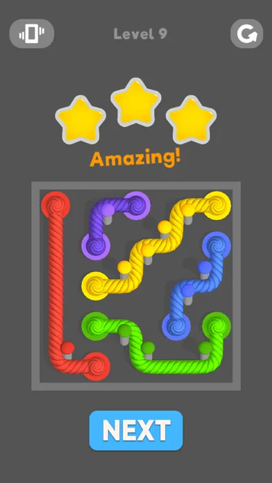 Connect Ropes 3D 스크린샷