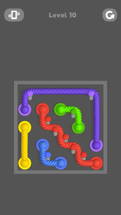 Connect Ropes 3D 스크린샷