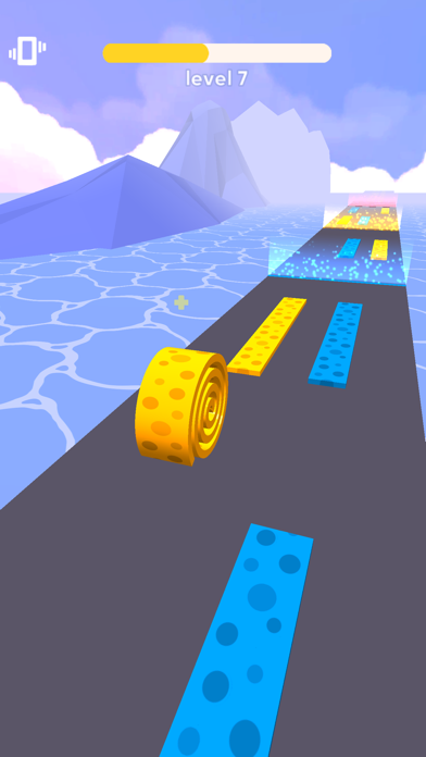 ภาพหน้าจอของ Spiral Run 3D!