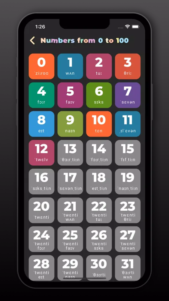 Alphanuma. Alphabet & Numbers Screenshots