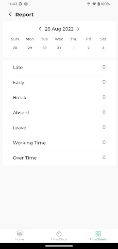 CrossChex Cloud سکرین شاٹس