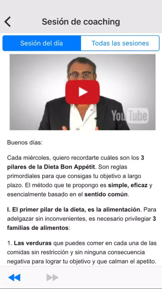 Ảnh chụp màn hình của La Dieta Bon Appétit
