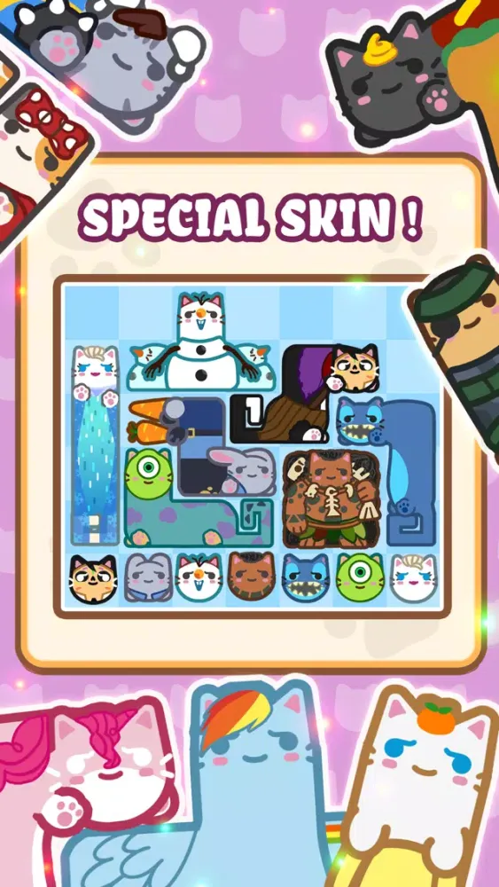 Tangkapan skrin Tetra Cats