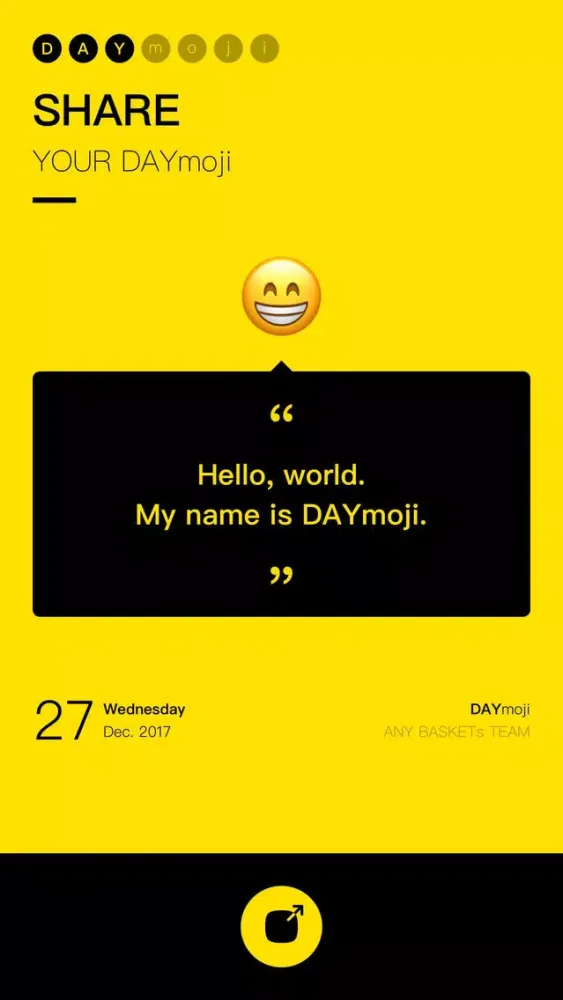 DAYmoji سکرین شاٹس