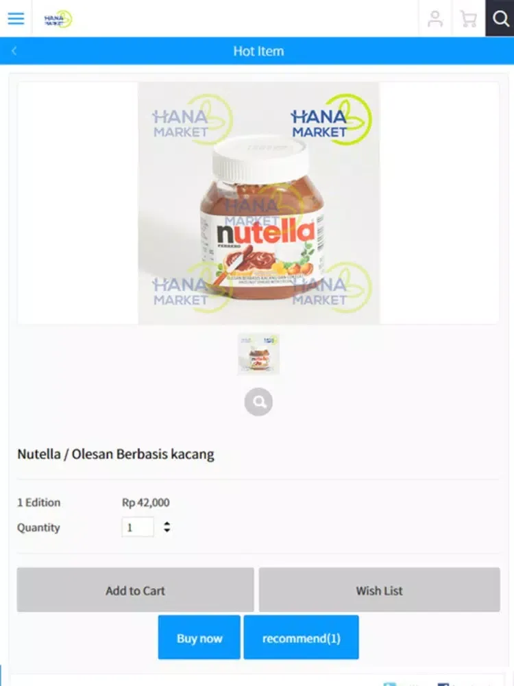 Скриншоты Hanamarket iPad 