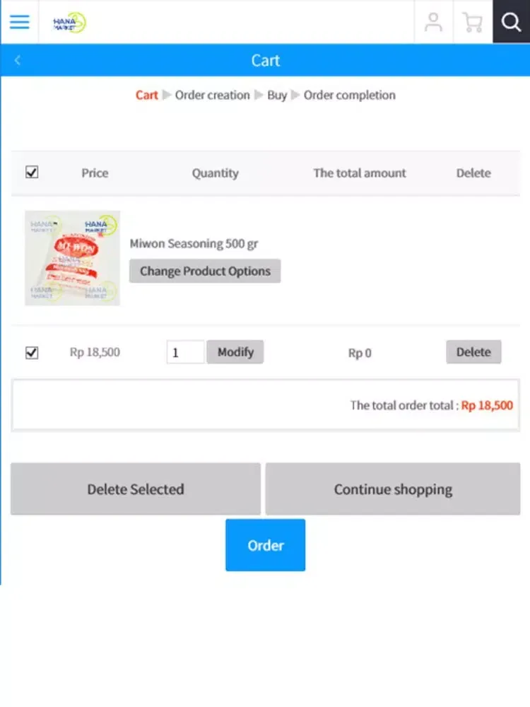 Скриншоты Hanamarket iPad 