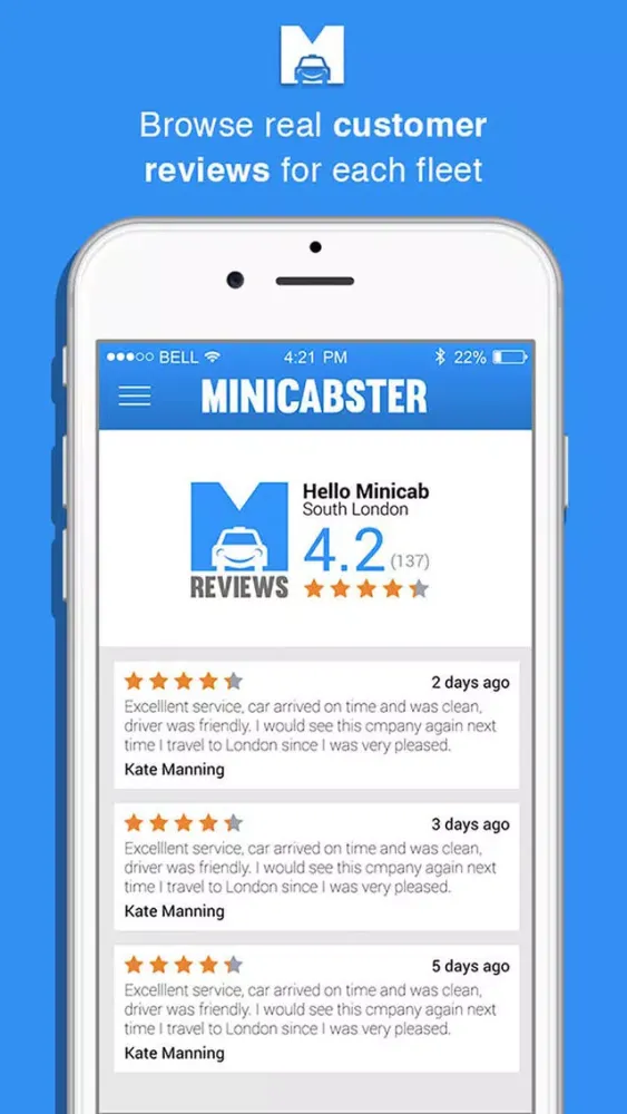 Minicabster Screenshots