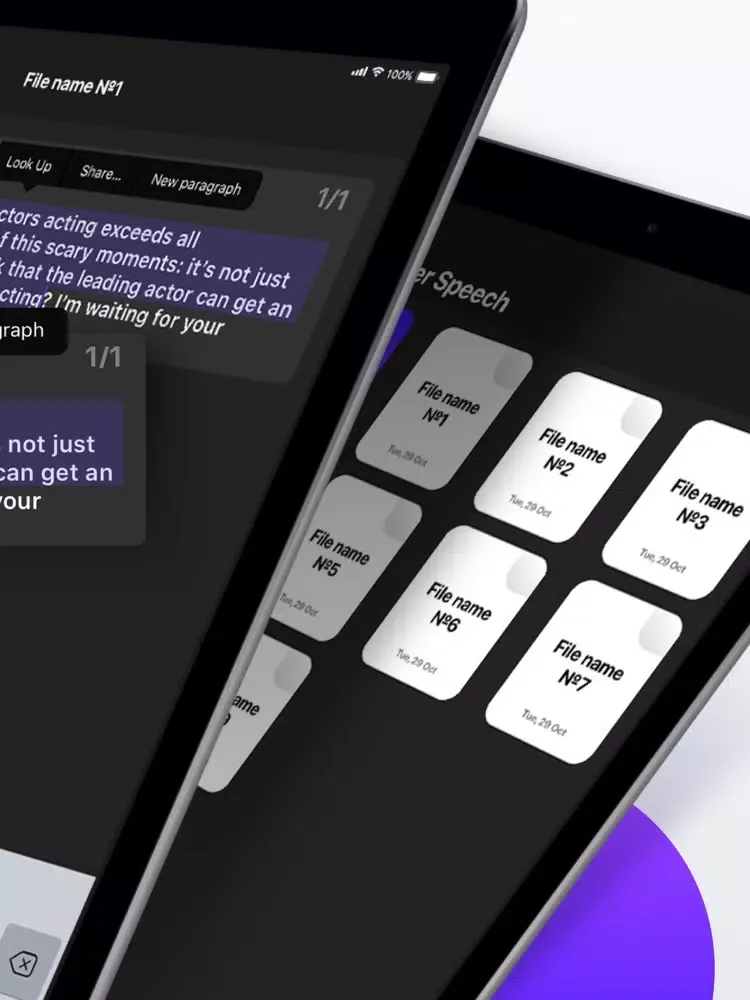 Blogger Speech — Vlog Script iPad  Ekran Görüntüleri